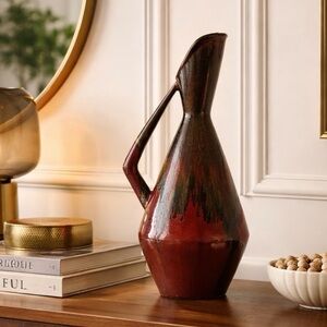 Vintage MCM “fat lava” style vase/pitcher